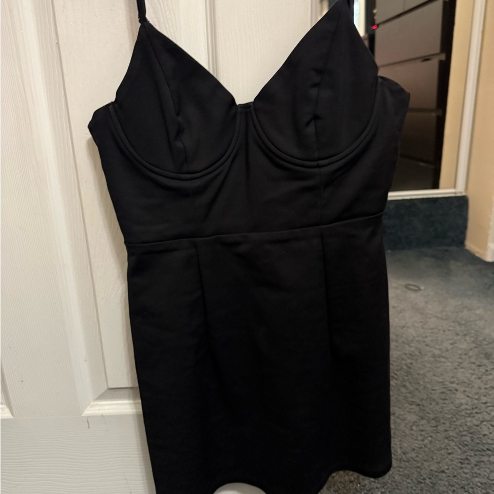 Princess Polly Black Mini Dress
